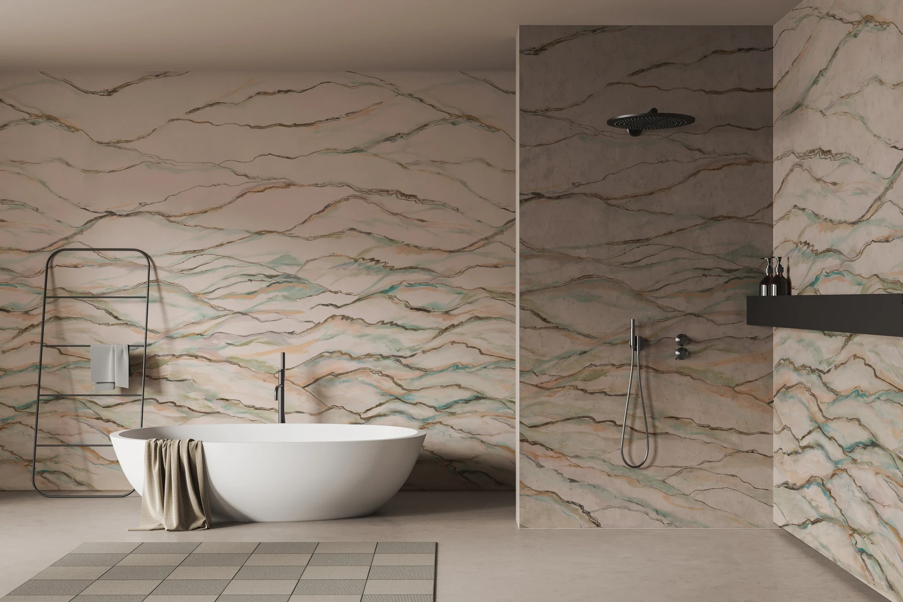MARBLE WAVES — immagine 1 della versione Fibra di vetro