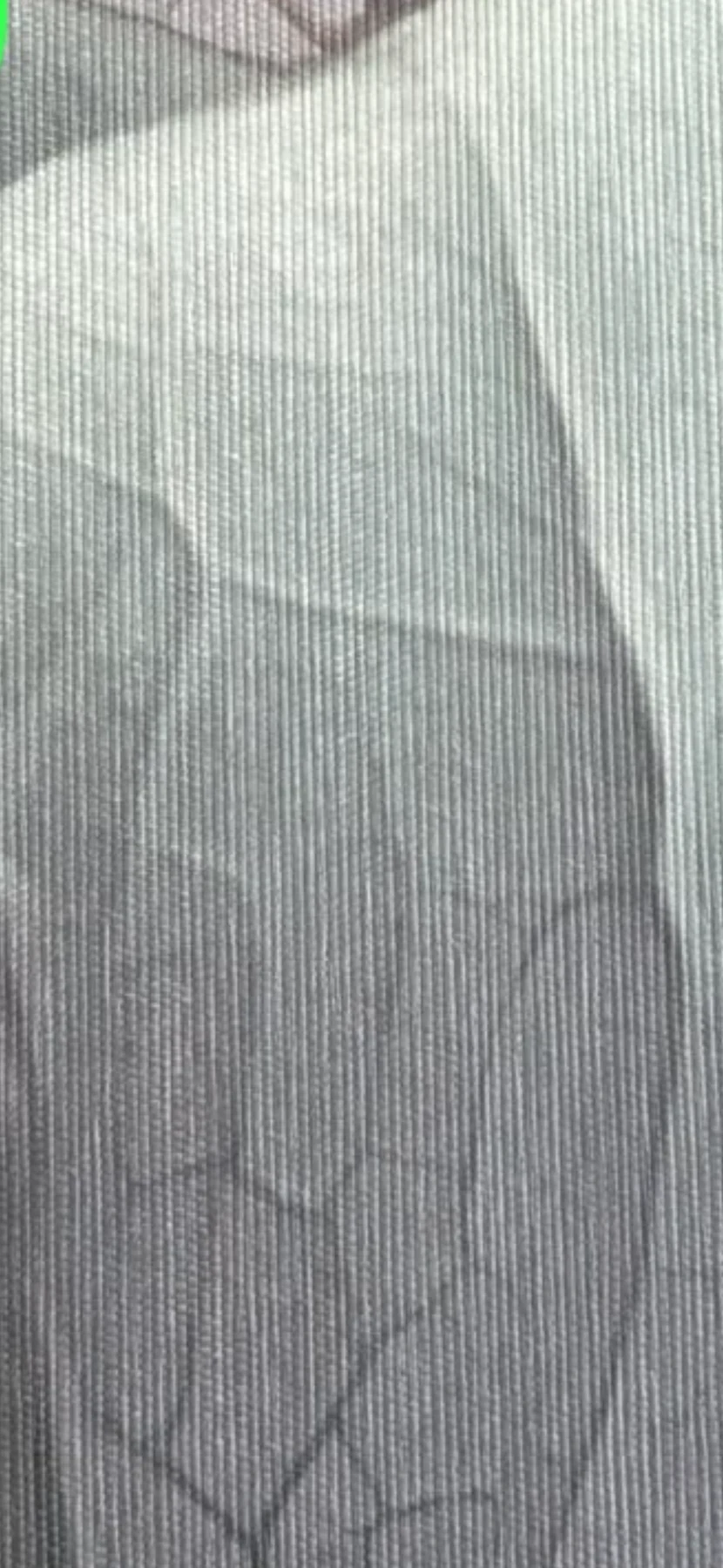 Dettaglio del disegno stampato e della trama