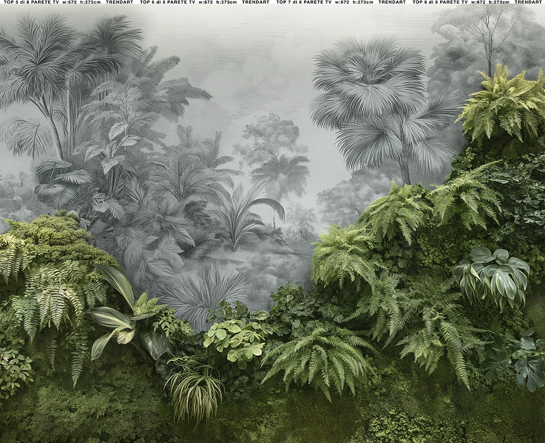 Composizione botanica Tertianum, parte destra